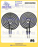 Resistencia genérica sirve GE,1325W, 240V, marca Genpro