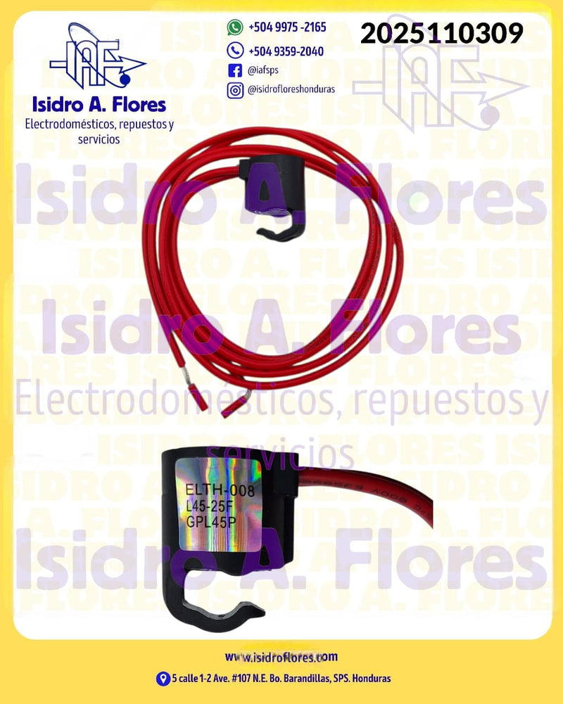 Bimethal para refrigeradora marca Genpro  L45-25F