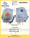 Timer refrigeradora genérico Genpro sirve Whirlpool 8H 21M, 2,1,4,3