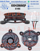 Motor evaporador 12V DC , 0.171A  marca Nidec sirve Frigidaire