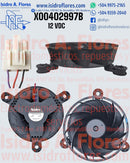 Motor evaporador 12VDC 0.171A triple cable sirve Frigidaire