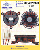 Motor evaporador 12VDC 0.171A triple cable sirve Frigidaire