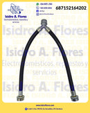 Adaptador  de mangueras Y  para lavadora, marca Supco incluye empaques