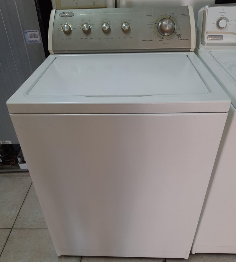 Lavadora Whirlpool tapa ancha mecánica 4 perillas