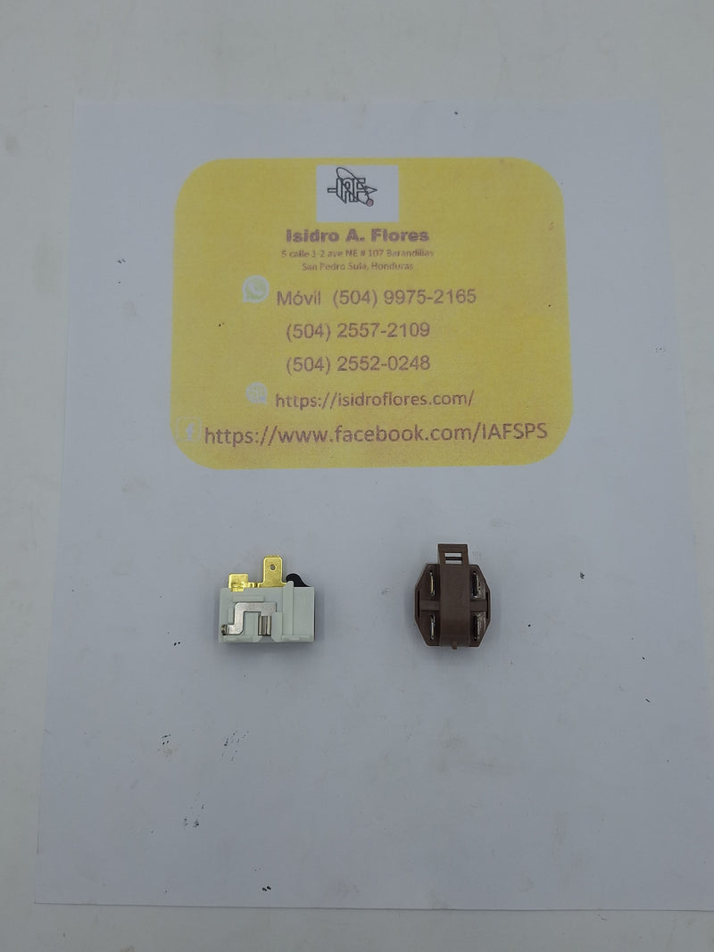 Relay y protector combo universal marca RUNNER para refrigeradora