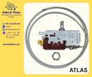 Termostato refrigeradora 3 contactos placa Humeda Atlas Millenium 26"
