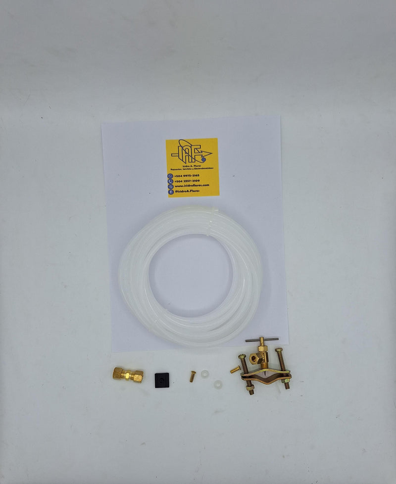 Kit fabricador de  Hielo con manguera  , 7.5mts  Longitud