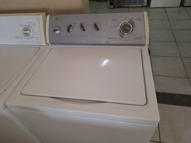 Lavadora mecánica Whirlpool 4 perillas tapa ancha