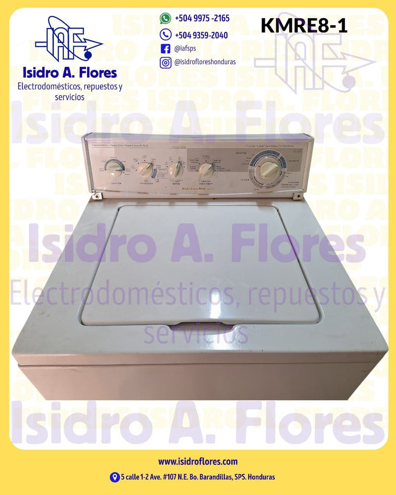 Lavadora Kitchen Aid mecánica 4 perillas