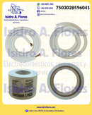 Kit instalación minisplit bobina cobre tuercas 1/4 ",1/2",4 M Coldtek