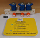 Valvula de lavadora marca Mobo sirve LG 3 solenoides 2 salidas 12V
