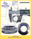 Tuerca marca tundra, hexagonal, rosca derecha, sirve Frigidaire CH