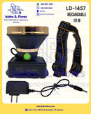Lampara de mano tipo minero  recargable Led  IML10W