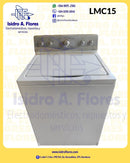 Lavadora Maytag mecánica  4 perillas panel gris tapa ancha