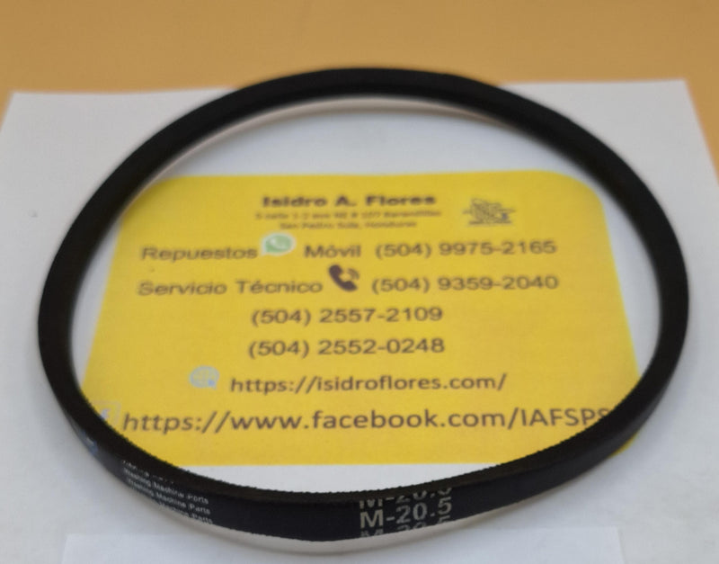 Banda para lavadora sirve Samsung longitud exterior 57 Cm.