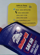 Aceite de motor SAE-50  0.946 litros marca Abro