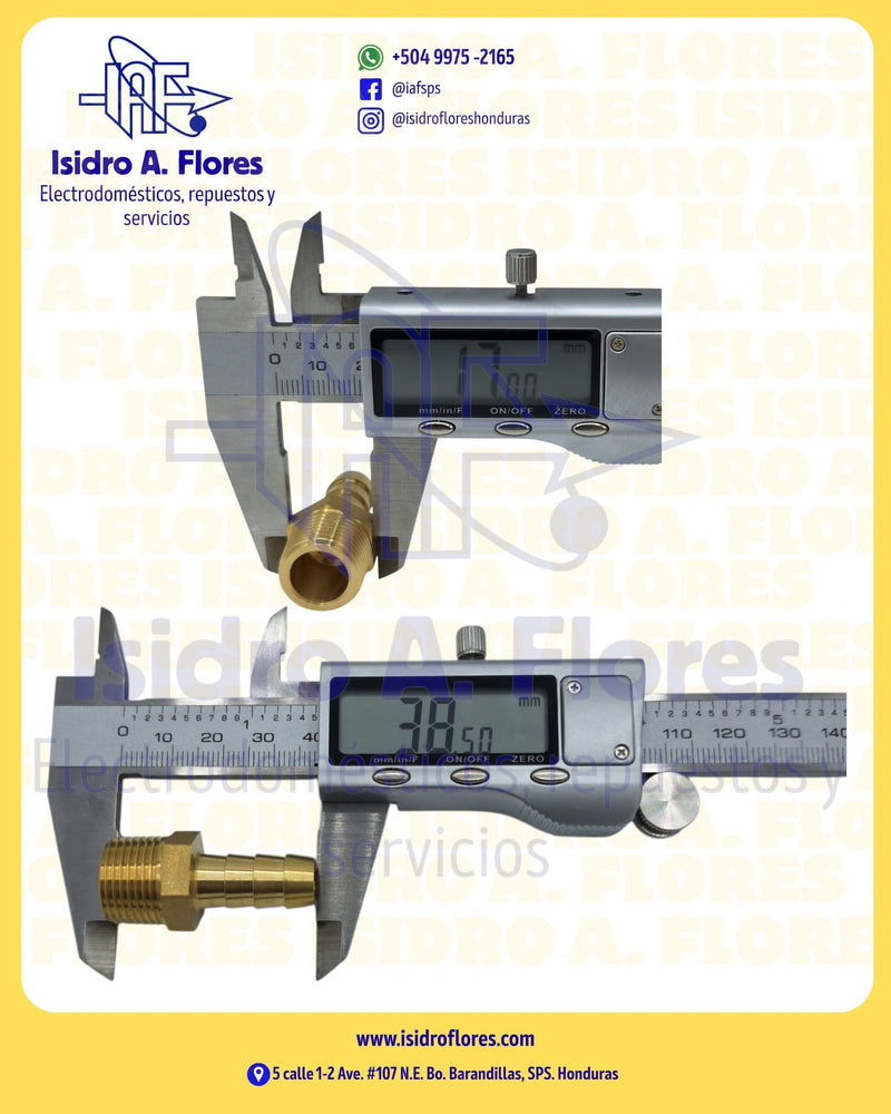 Adaptador de bronce para R-16