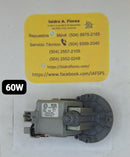 Bomba eléctrica lavadora solo motor 60W sirve  varias marcas WMP