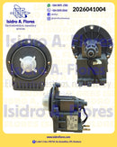 Bomba WMP solo motor 35W  0.54A,  110V.  Sirve varias marcas