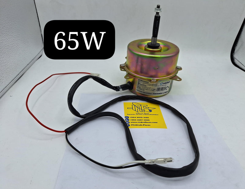 Motor condensador minisplit 220V  65W  CW