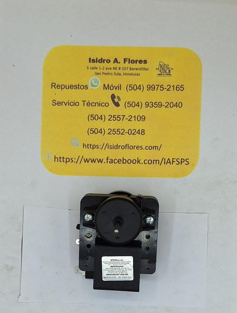 Motor evaporador eje delgado sirve refrigeradora Mabe GE Coldtek