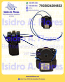 Motor evaporador encapsulado 120V AC, 50/60HZ  Coldtek  10W