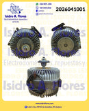 Motor fraccionario reconstruido refrigeración 9W 1/70HP, 127V, 1550RPM