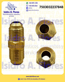 Adaptador  niple union Flare 5/16" Coldtek