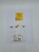 Adaptador niple o unión  terminal 1/4 SAE 1/4" NPT Coldteck