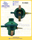 Regulador de gas verde IML  dos clip