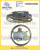 Termostato genérico Coldtek no frost sirve Mabe bulbo120cm  8 on 27off