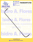 Resistencia descongelamiento tubular 51 Cm ó 20" Coldtek sirve Mabe