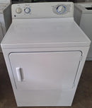 Secadora GE mecánica de gas, 2 perillas, tapa ancha