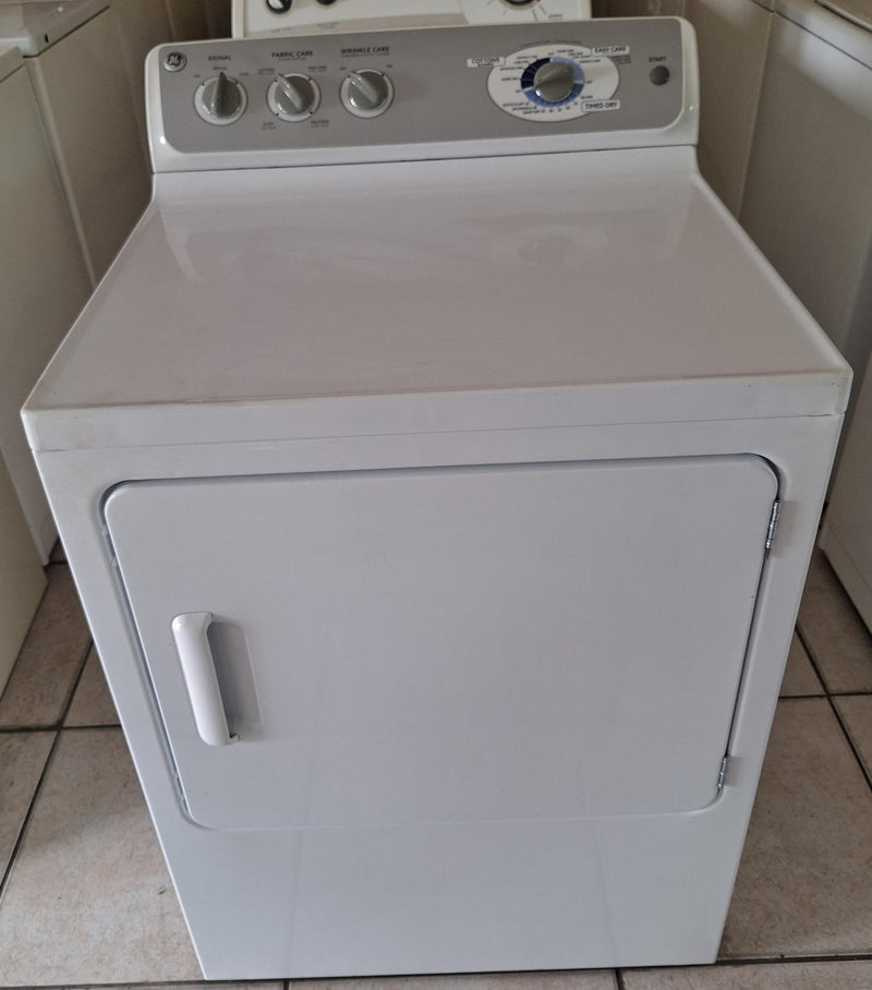 Secadora de Gas mecánica  GE 3 perillas tapa ancha