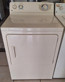 Secadora GE de gas mecánica 2 perillas tapa ancha