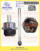 Resistencia de calentador de agua  13",  3500W, 240V Backer