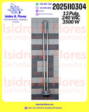 Resistencia de calentador de agua  13",  3500W, 240V Backer