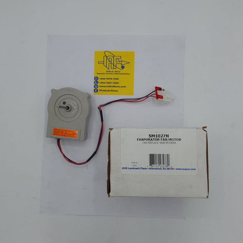 Motor evaporador de refrigeradora para LG 13V.  4681JB1027N