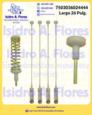 Suspensión kit de 4 varillas marca WMP 26"  ó 66.5 Cm sirve Samsung