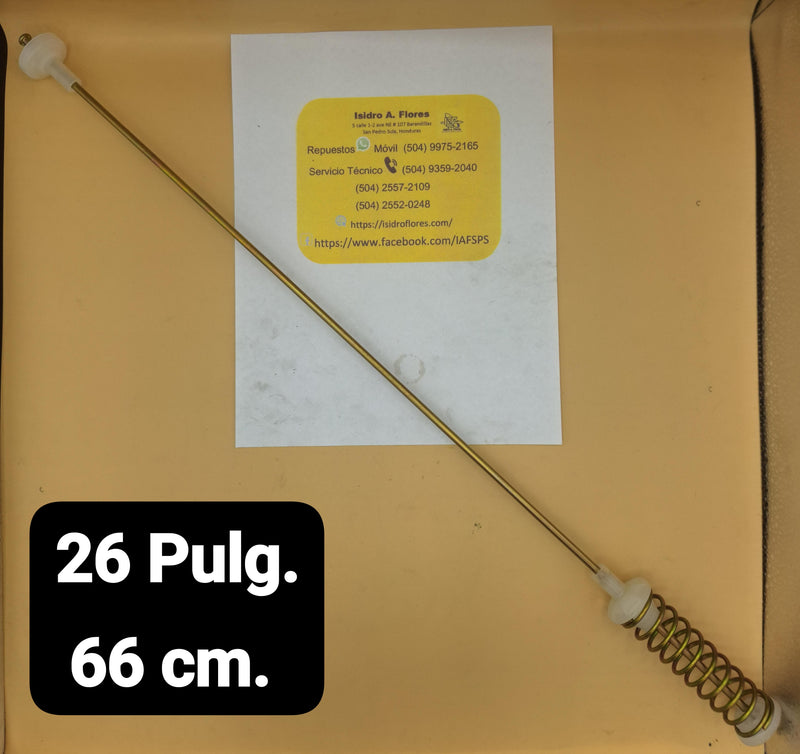 Suspensión para lavadora, 66 cm ó 26" longitud, sirve Samsung