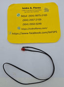 Sensor minisplite 2 conectores 5000 Ohms, 50 cms largo rojo y negro