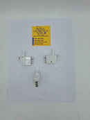 Swtich refrigerador, 1 botón, 3 terminales, sirve Electrolux