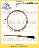 Tubo capilar Marca coldtek .028" largo  3m Dia. Ext 0.079in