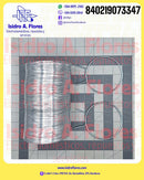 Ducto de aluminio flexible original  Frigidaire  4"X8' con abrazadera