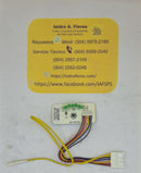 Placa electrónica para refrigerador LG 5 foquitos verdes