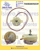 Timer mecánico plástico1 perilla, 2 cables  orejas Inclinadas redondo