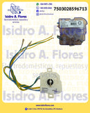 Timer mecánico WMP plástico,1 Perilla 5 cables con orejas inclinadas