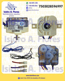 Timer, mecánico, 1 perilla, 6 cables, 4 platinos, 5 conexiones WMP