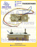 Timer mecánico 2 perillas, 4 cables para lavadora 15M 17S  WMP