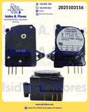Timer de refrigeradora original Sankyo GE,  12H-44M 120v  1,4,3,2